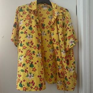 Flowy button up shirt